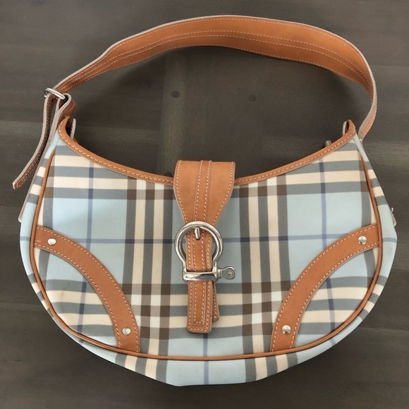 burberry purse plaid
